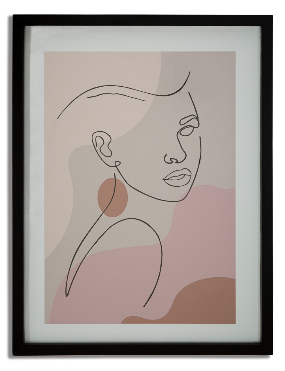 Tablou, Mauro Ferretti, Face - C, 35 x 2 x 47 cm, mdf/sticla, multicolor - imagine 7
